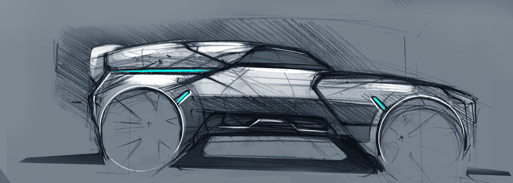 best major for automotive design - car design sketch
