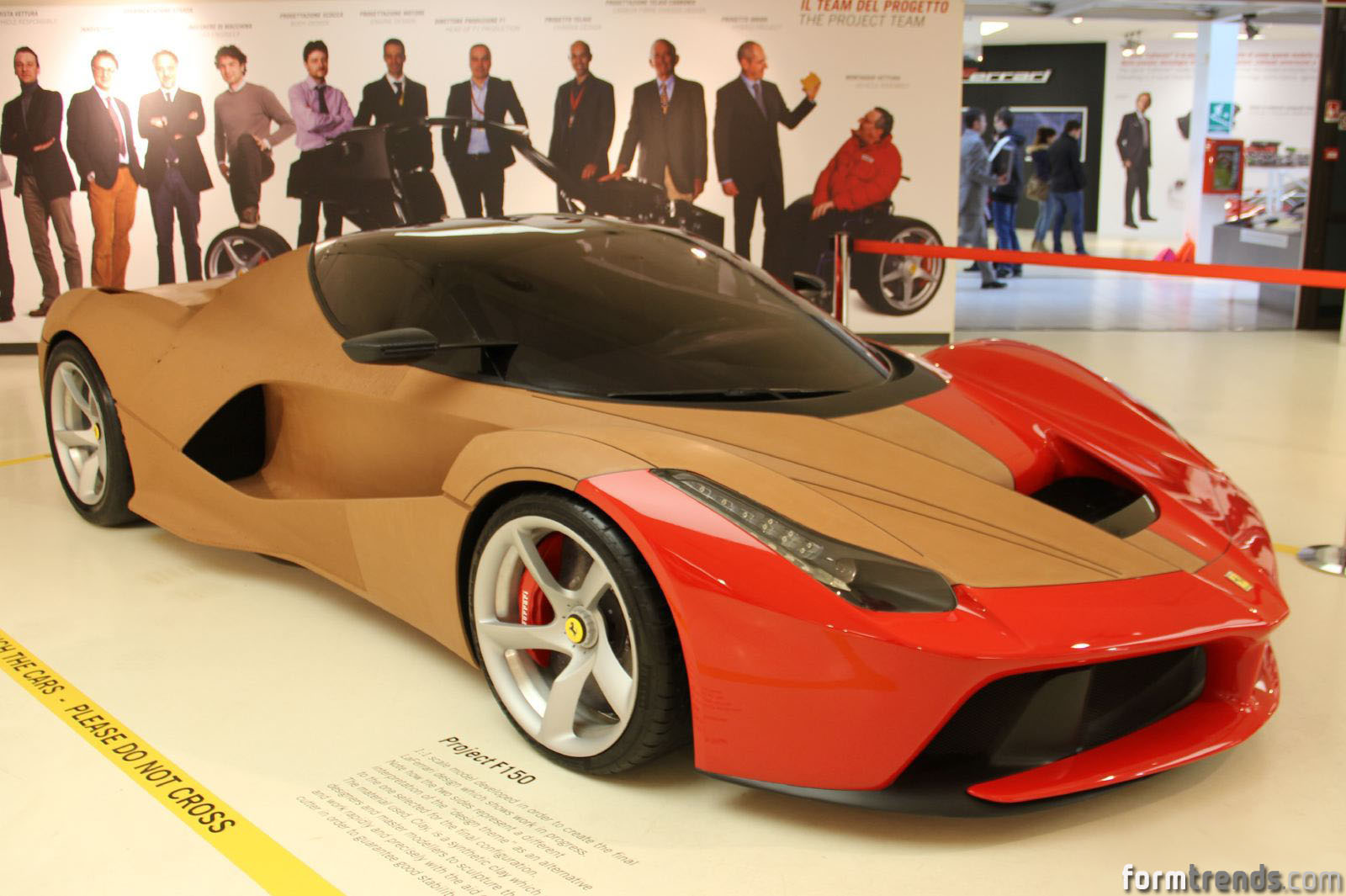 full size clay model like those that are done in automotive design schools